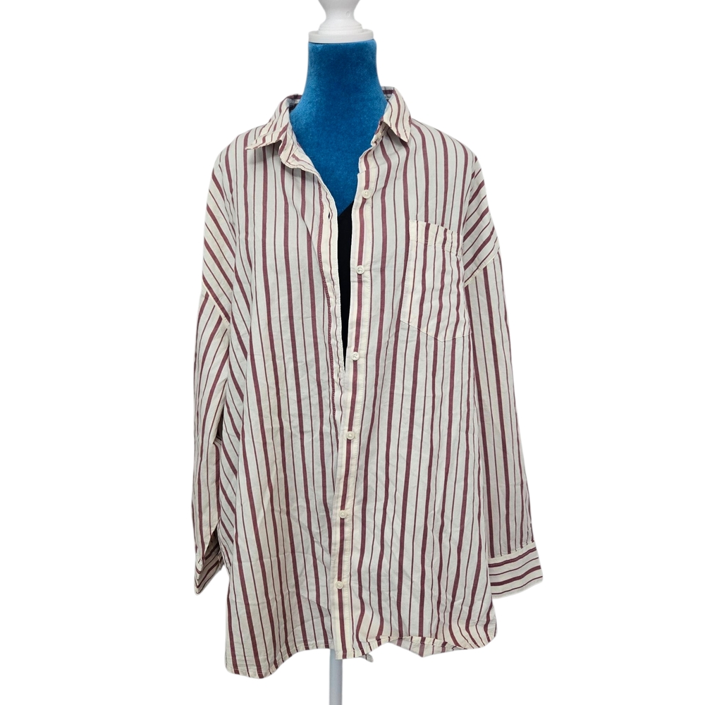 Nwt Old Navy Classic Button Down Womens Shirt Size L